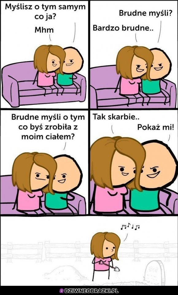 Czy też ma brudne myśli?