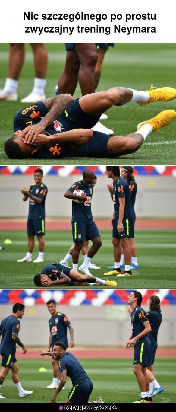 Trening Neymara