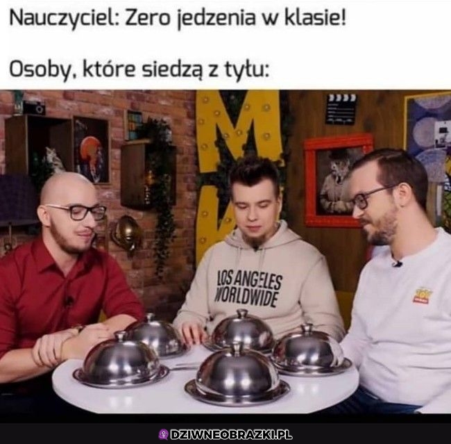 Z tyłu klasy