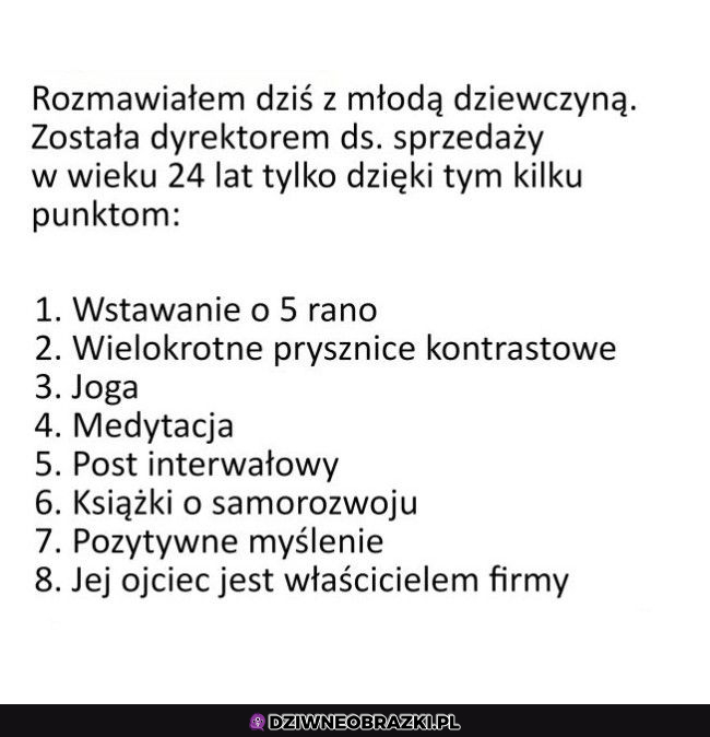 Została dyrektorem