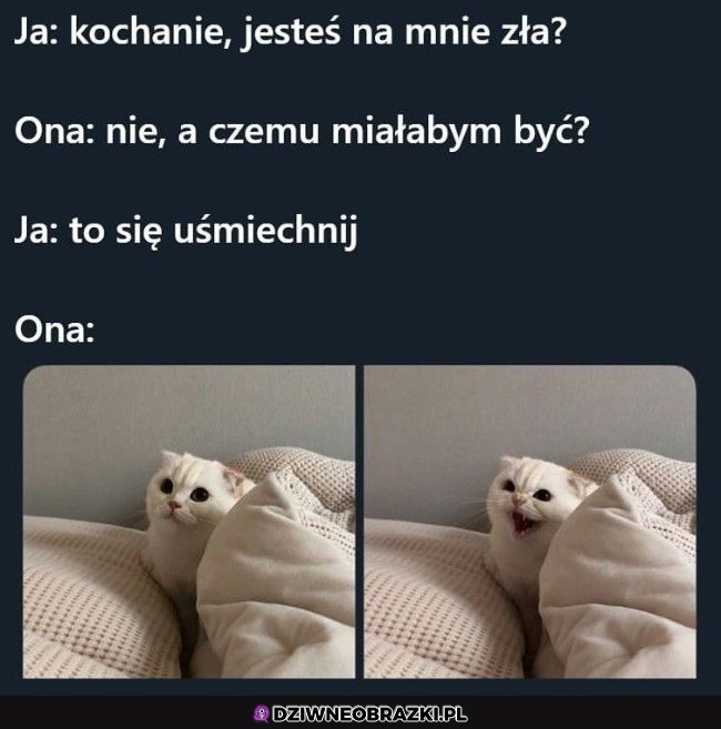 Jesteś zła?