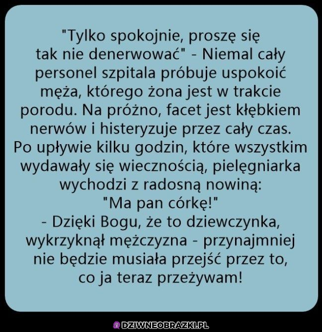 Poród żony