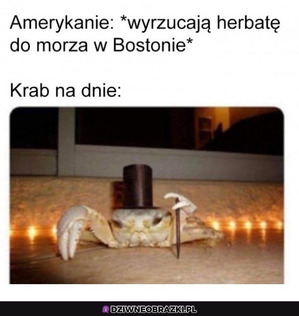 Kraby po herbatce