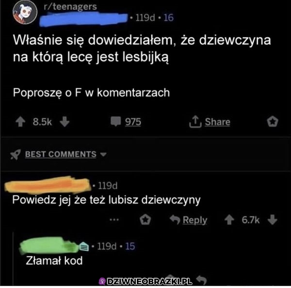 Rozwiązał problem