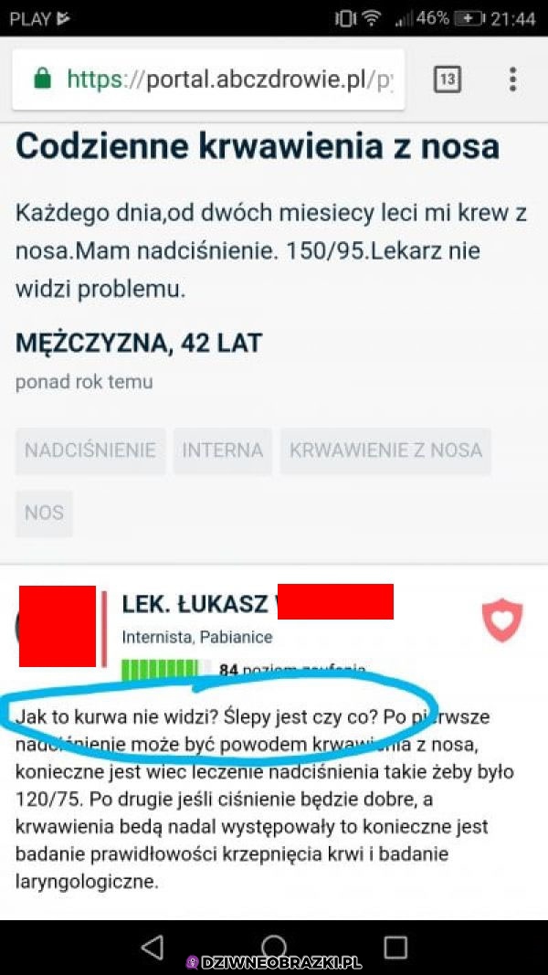 Kiedy ktoś schrzania swoją robotę