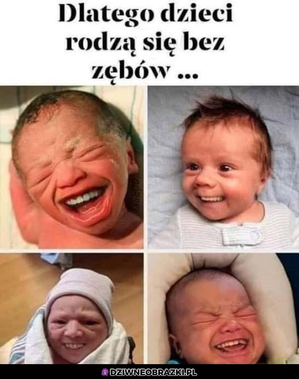Chyba jednak dobrze, ze rodza sie bez nich