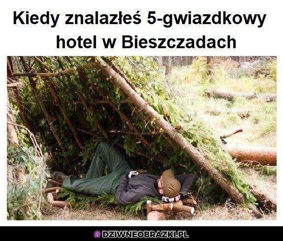 Hotel w bieszczadach