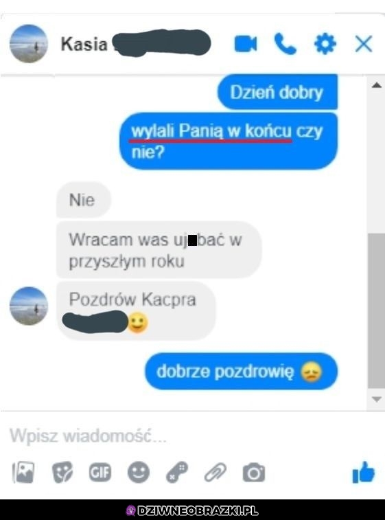 Kiedy nie widziałeś nauczycielki od początku roku