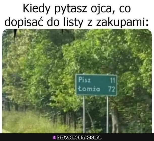 Lista zakupów