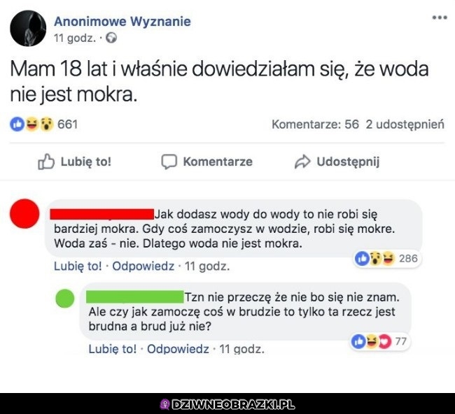 Dowiedziała się