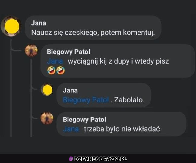 Kijek w tyłku 