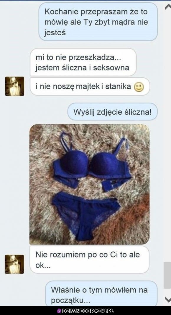 No to wysłała fotkę