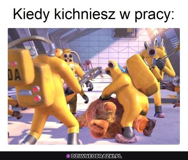 Ten moment kiedy sobie kichniesz