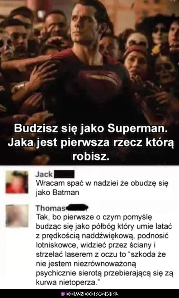 Pobudka jako superman