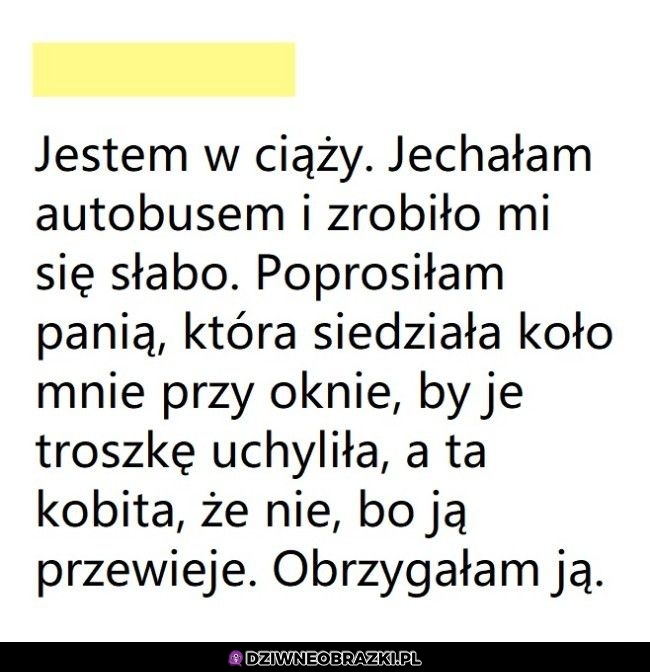 Sama się o to prosiła