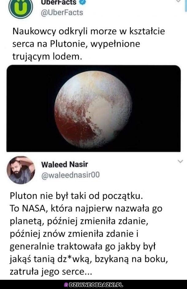 Morze na Plutonie