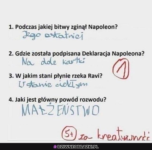 Nienajgorsze odpowiedzi