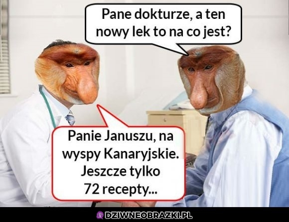 Przychodzi Janusz do lekarza