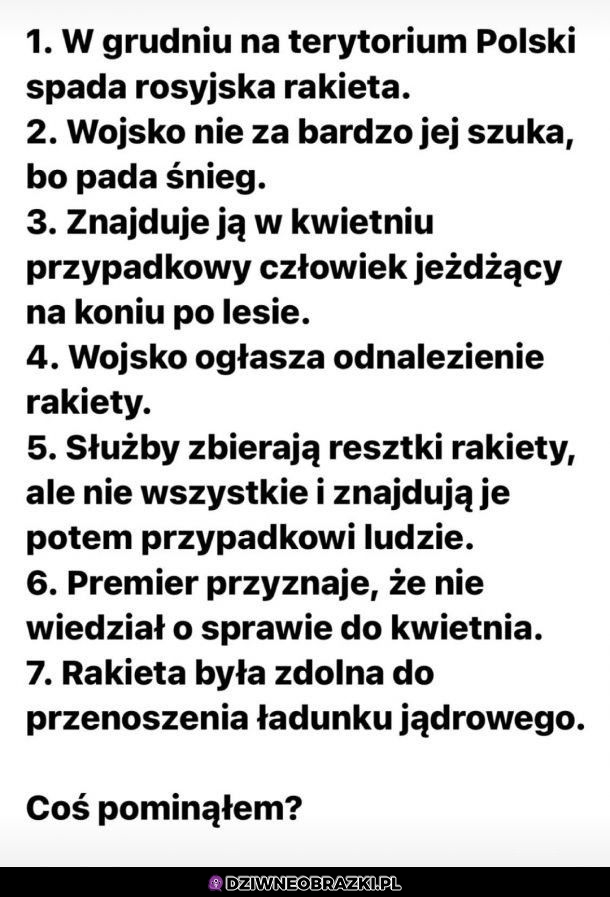 Wszystko się zgadza