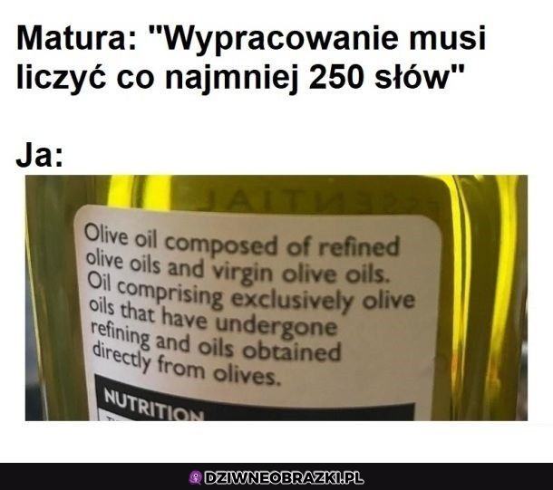 Podbijanie liczby słów