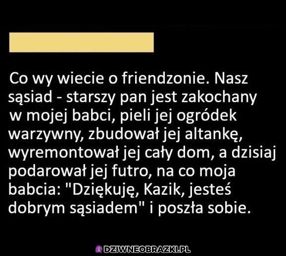 Ostatni poziom friendzone