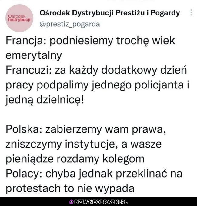 Francuzi potrafią walczyć o swoje