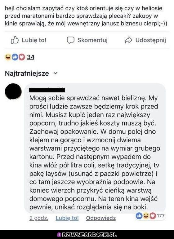 Kiedy wybierasz się na maraton filmowy