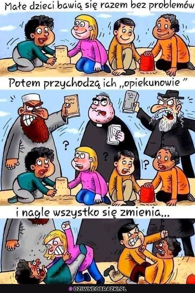 I następuje podział