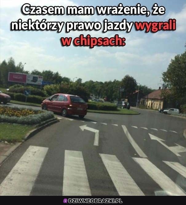 Na rondzie w lewo