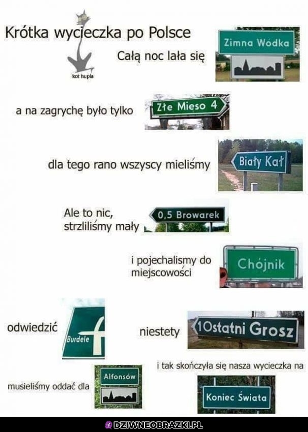 Wycieczka po Polsce