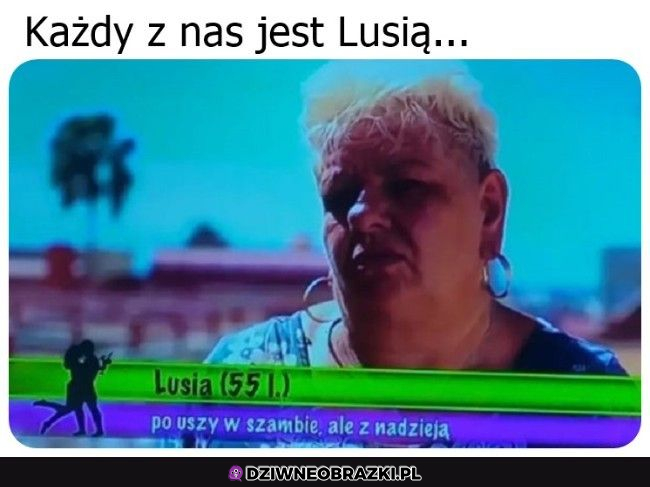 Łączymy się z Lusią