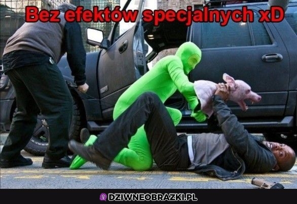 Ale to komicznie wygląda