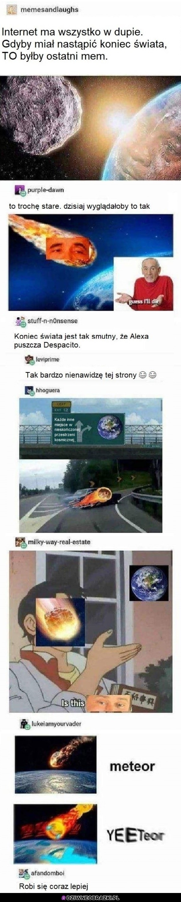 Gdyby miał być koniec świata