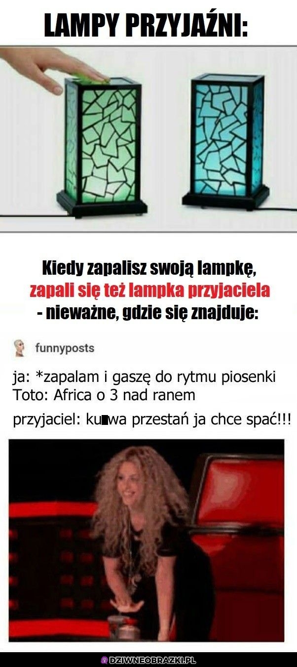 Lampy przyjaźni