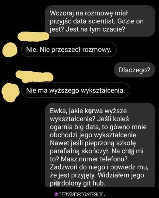 HR robi swoją robotę