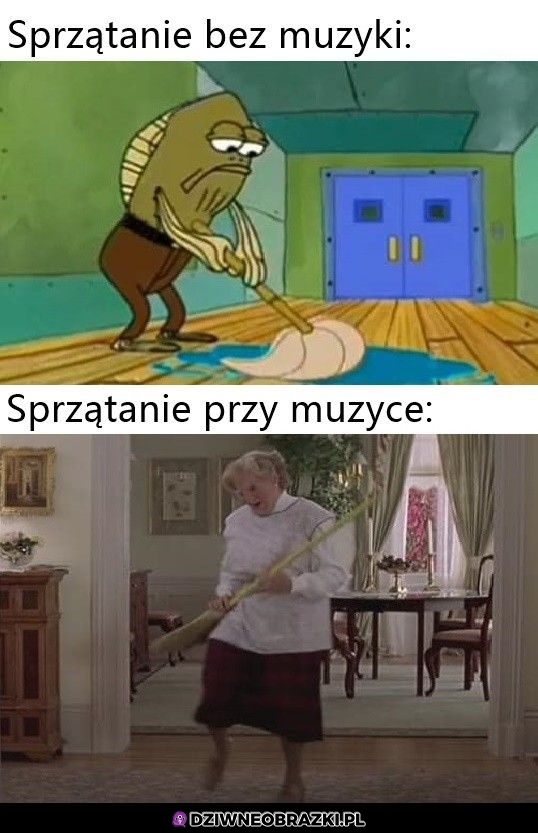 Sprzątanie takie jest