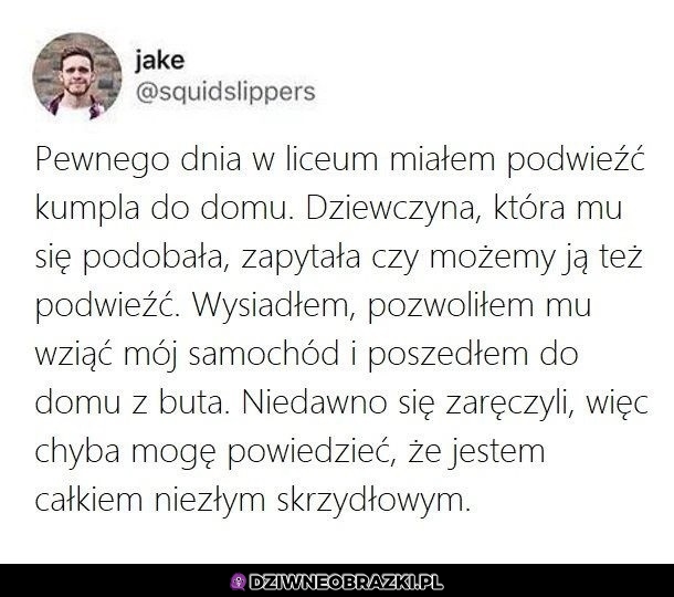 Nawet powiedziałbym, że zajebistym!
