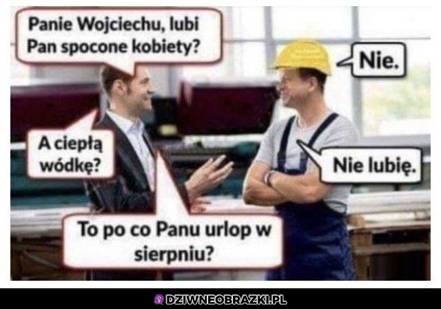 No i go załatwił