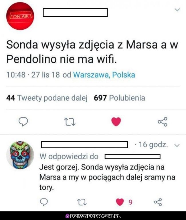 Coś poszło nie tak