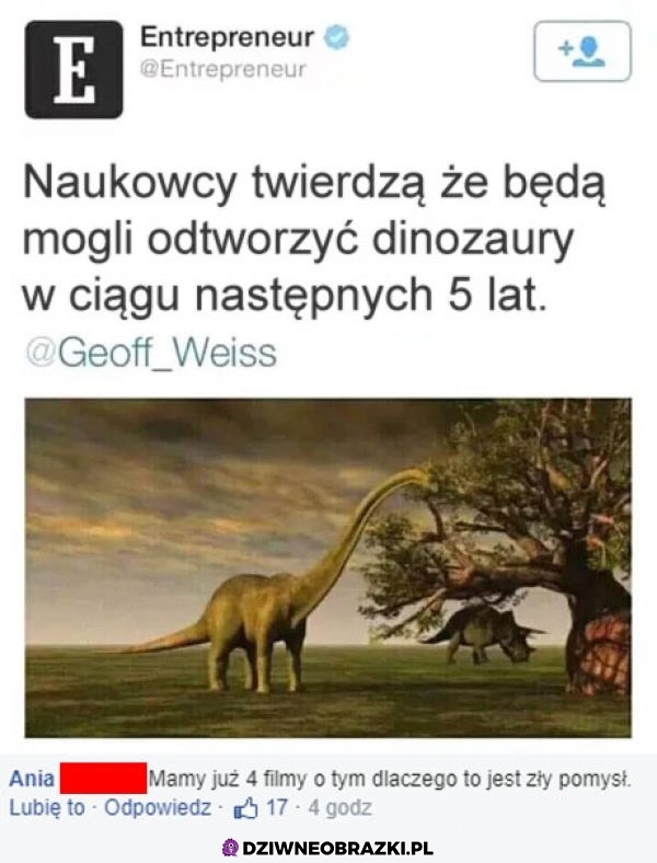 Powiedzmy, że mam złe przeczucia