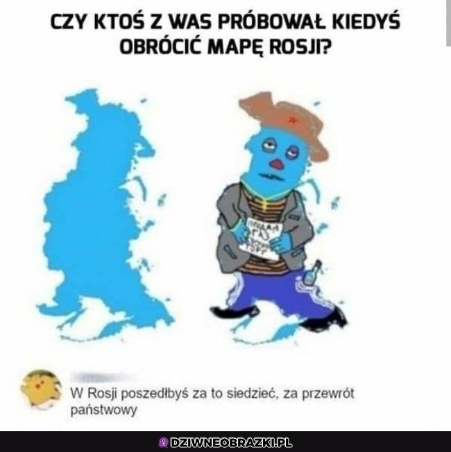 Mapa Rosji