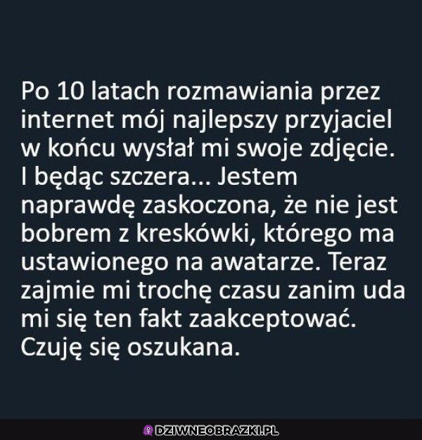 Kiedy nastawiłaś się na coś innego