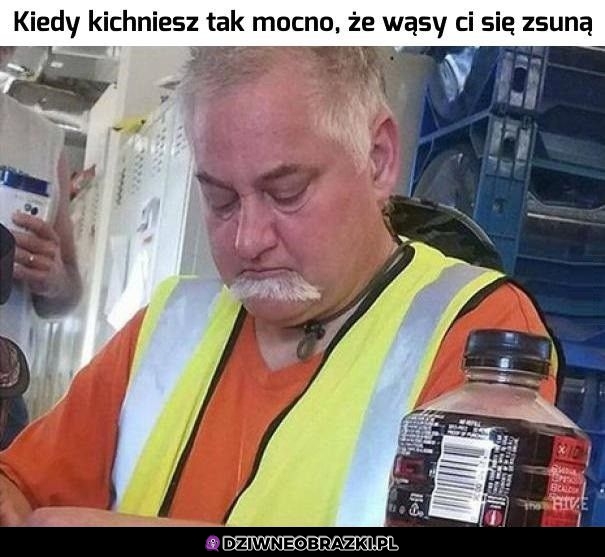 Potężne kichnięcie