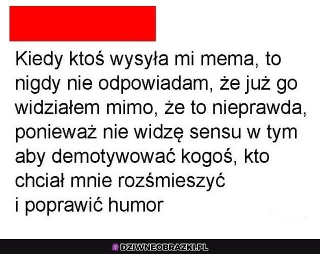 Od dzisiaj też tak robię