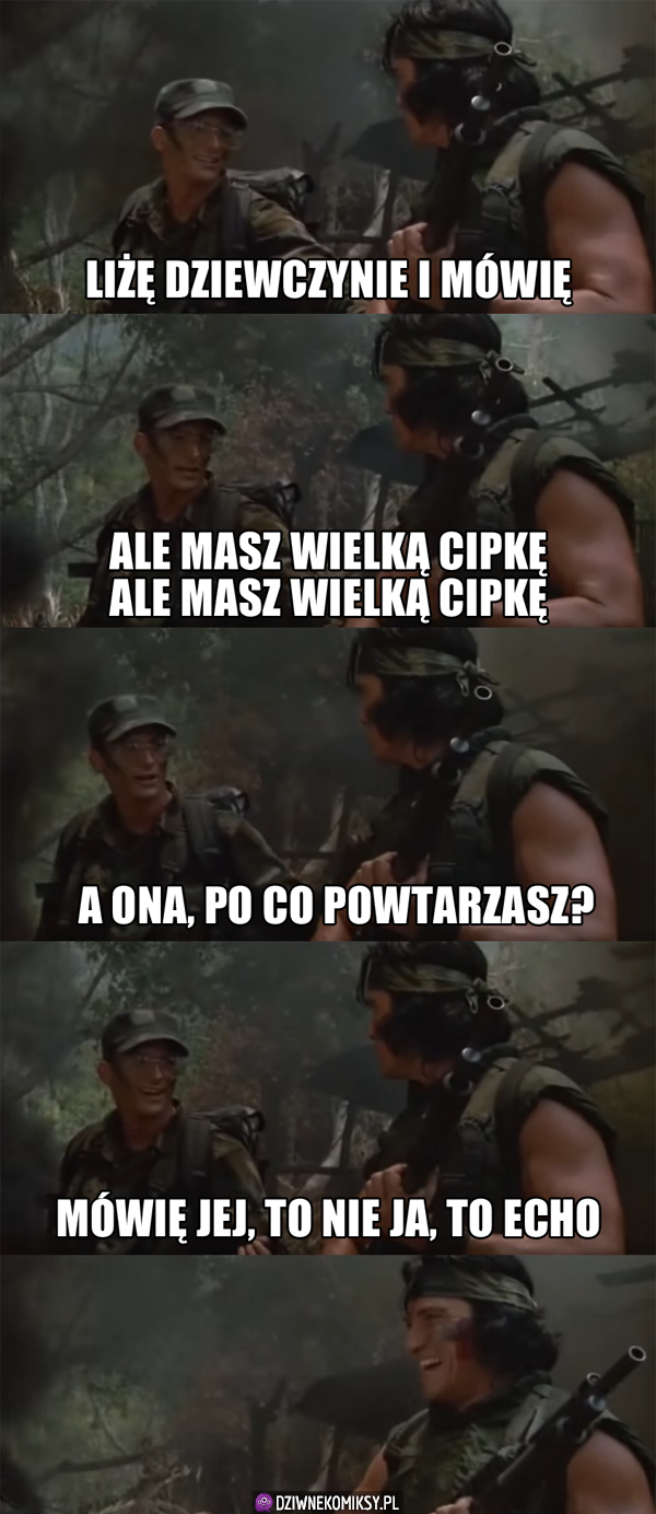 Żarcik o wielkiej cipce