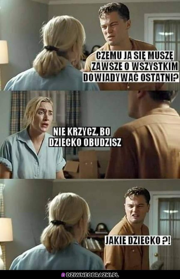 Dowiaduje się ostatni