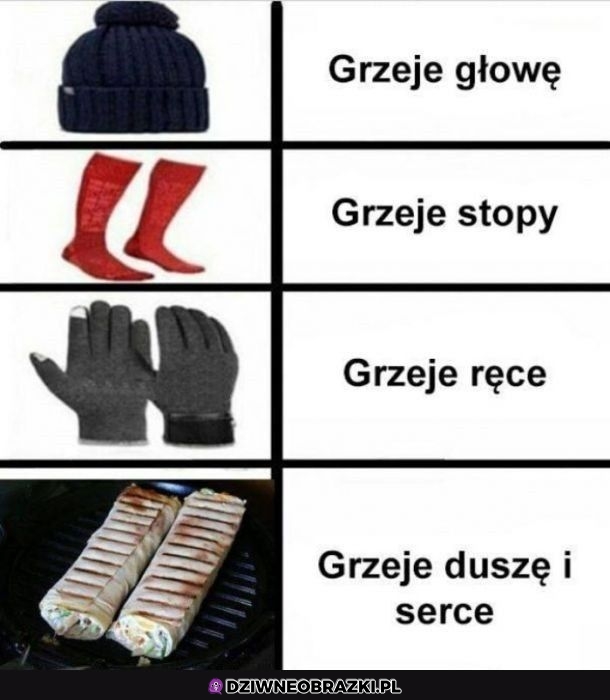 Najlepsze grzanie