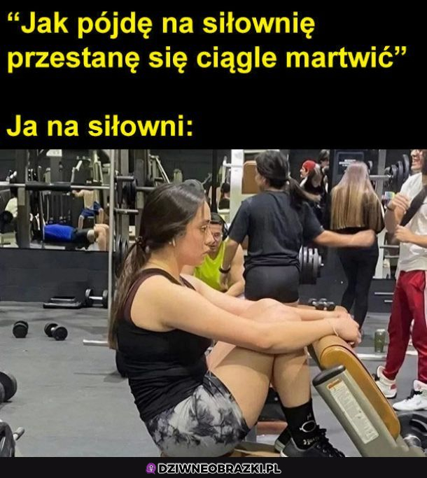 Siłownia nie pomaga