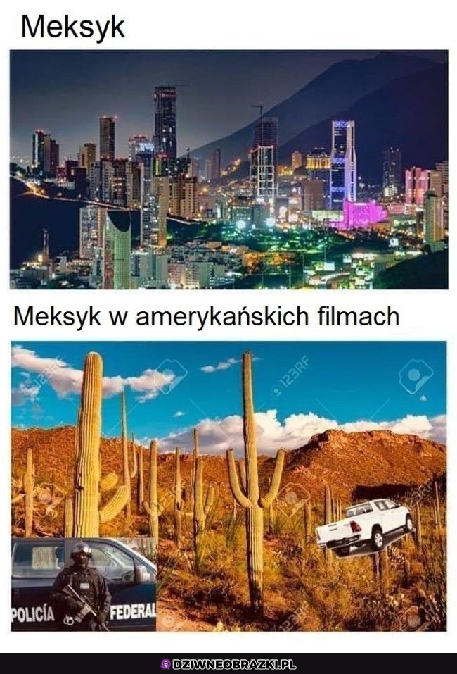 Meksyk w filmach