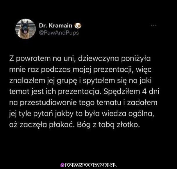 Kiedy ktoś wjedzie Ci na ambicję